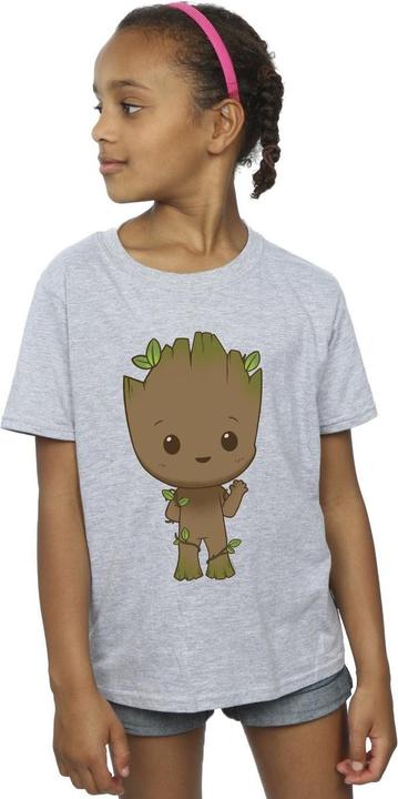 Produktbild I Am Groot Chibi Wave Pose TShirt Mädchen (104)