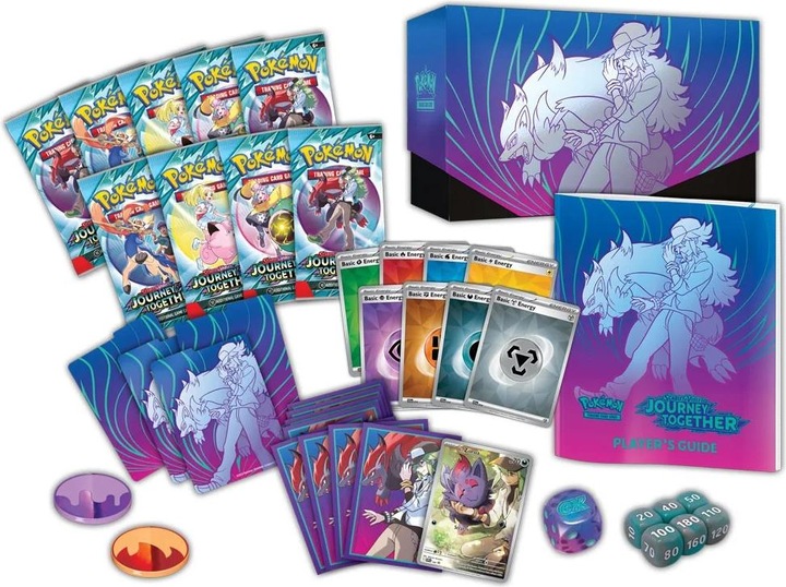 Actual product image Pokémon Journey Together (English, Elite / Top Trainer Box)