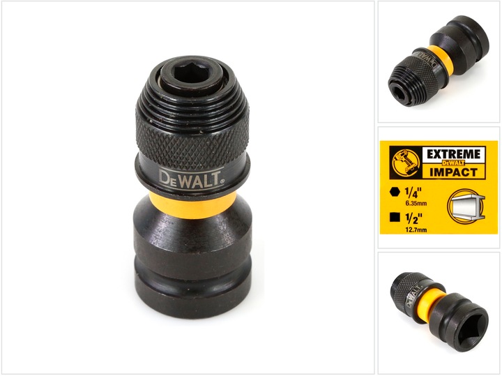 Actual product image DeWalt Hex adapter