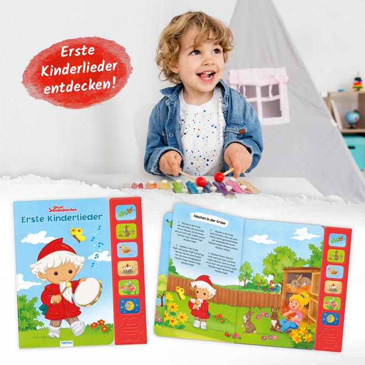 Immagine prodotto Magni Erste Kinderlieder Unser Sandmännchen (Tedesco)