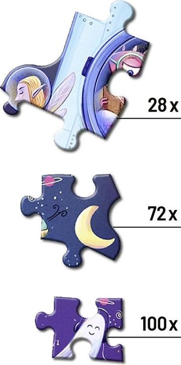 Produktbild FamilyFlow. Unser Familien-Puzzle. Grosse Teile für kleine Hände. Kleine Teile für grosse Hände: 200 (200 Teile)