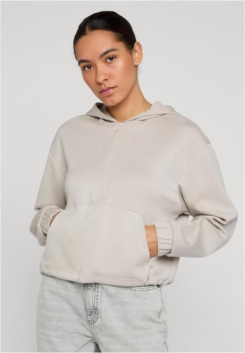 Produktbild Urban Classics Ladies Soft Touch Zip Hoodie cloud L (L)