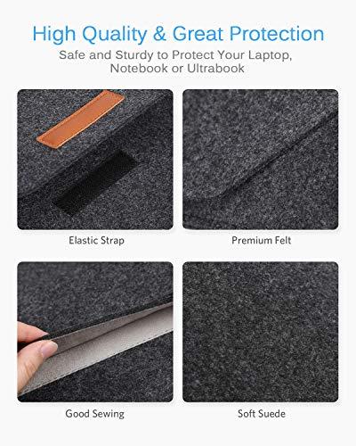 Actual product image Only-Bags.Store 13.3 Inch Laptop Sleeve Felt Tablet Case, Laptop Sleeve for 13 Inch MacBook Air M2/M1