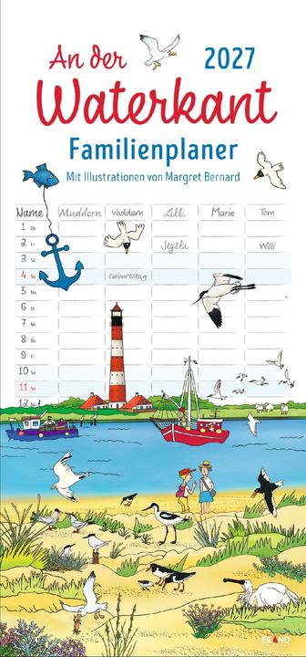 An der Waterkant Familienplaner 2027 - Margret Bernard (Spezial)