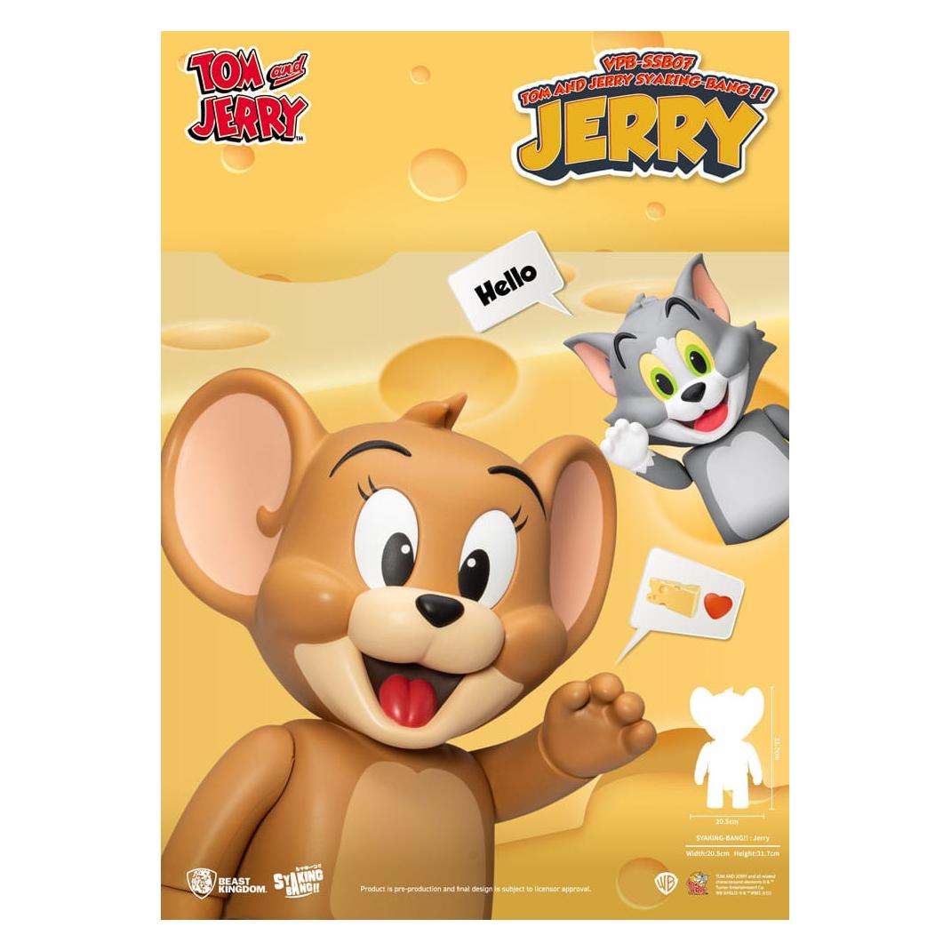 Beast Kingdom Tom & Jerry Syaking Bang Pvc Figuur Jerry 30 Cm