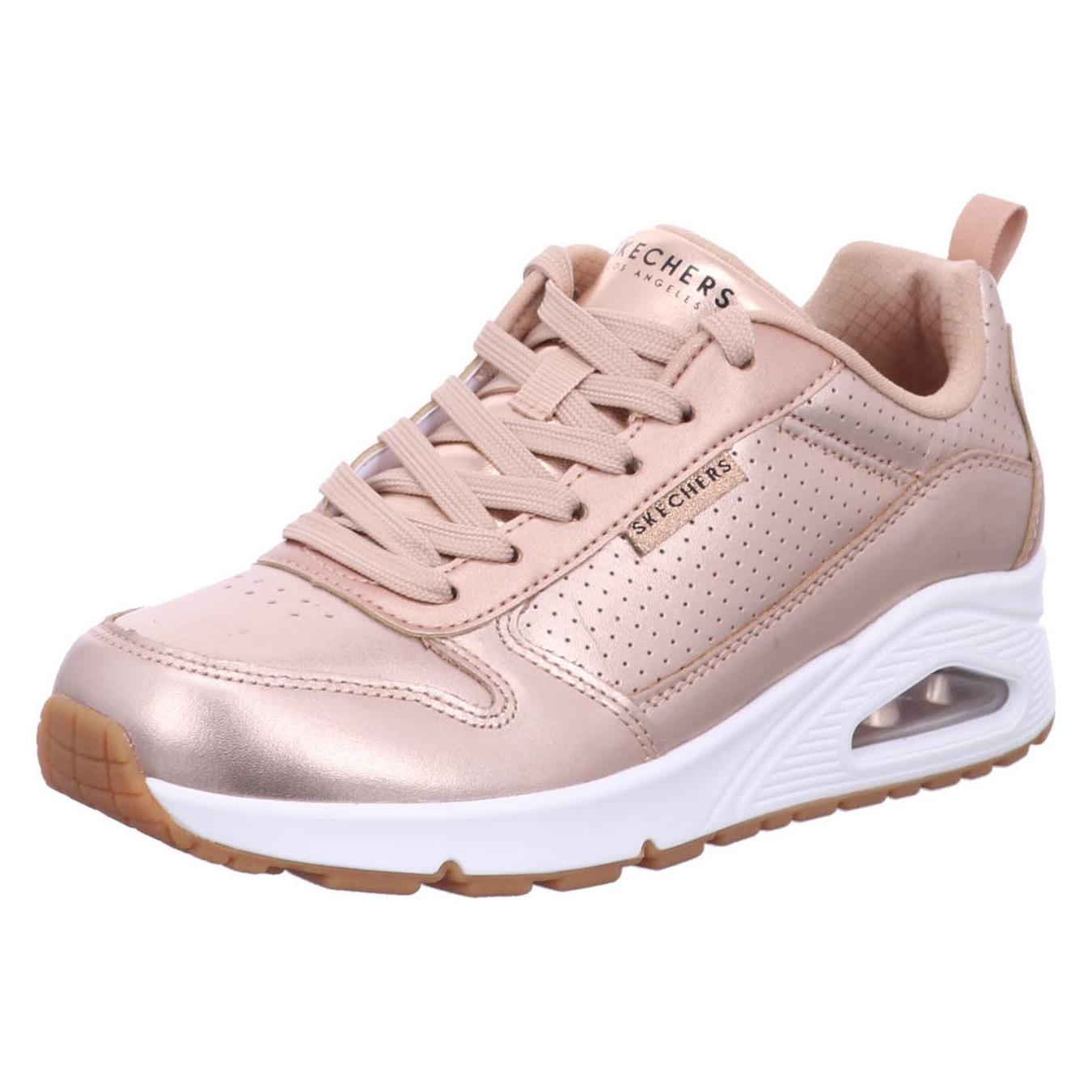 Skechers, Vrouwen, Sneakers, Sneaker, Goud, Bruin, (37)