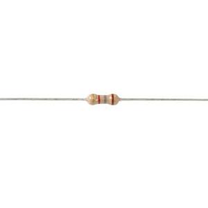 Markenlos Kohleschicht-Widerstand, 820Ω, 0,25W, 5%, KS,, 100 Stück, Widerstand