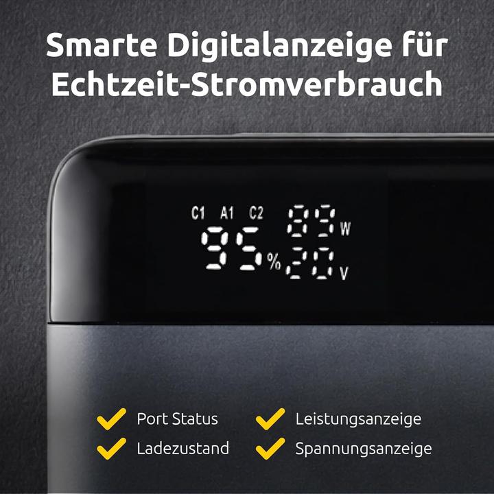 Produktbild Intenso HE25000 (25000 mAh, 140 W, 92.50 Wh)