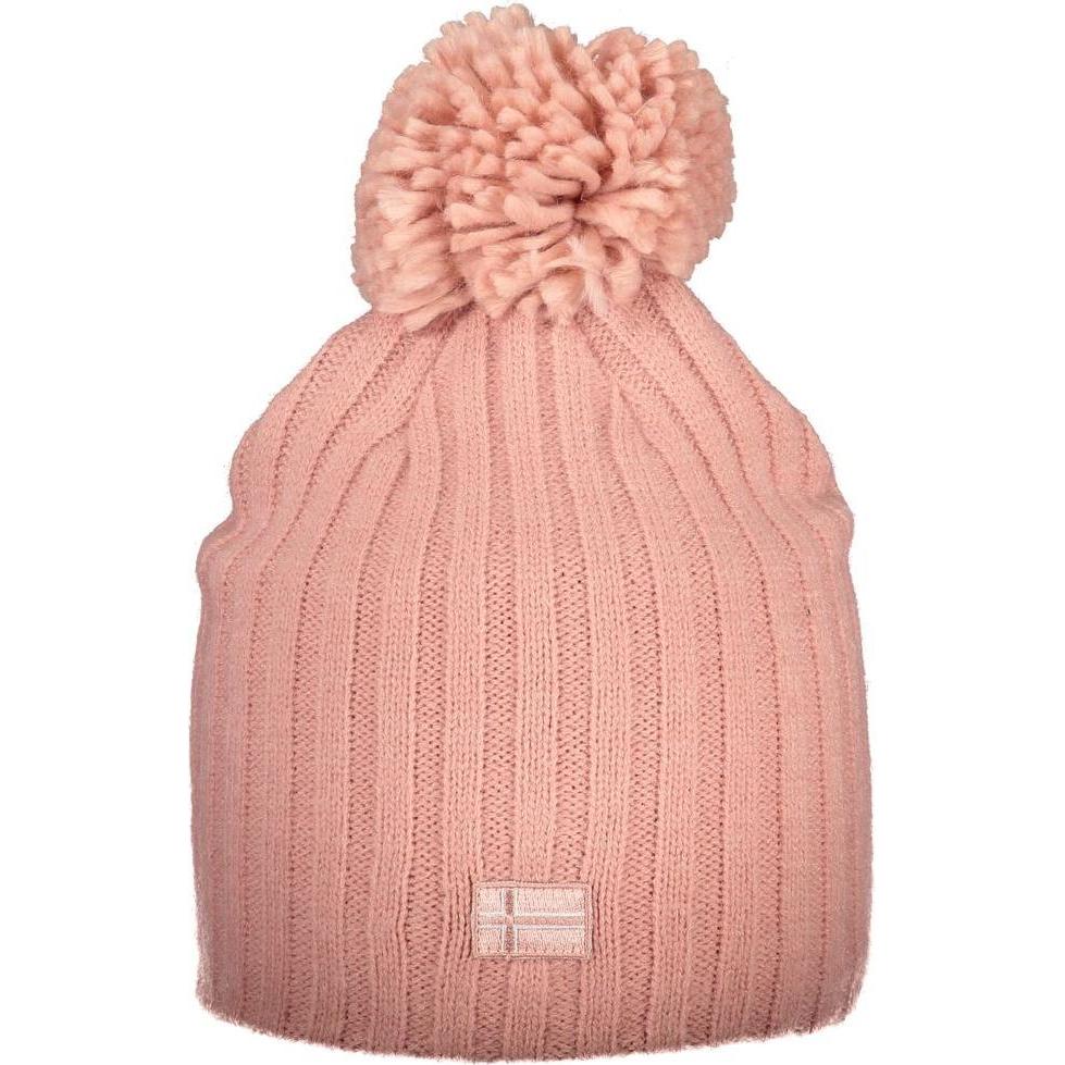 Norway 1963, Donne, Berretto, Rosa Acrylic Women's Hat, Rosa