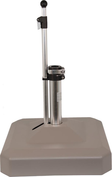 Actual product image Liro Midi K plinth 45 kg, graphite, 50x50 cm 45K-50-03