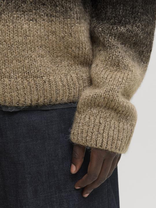 Produktbild Jack & Jones Jcofade Space Dye Crew Neck Styd A Pls (4XL)