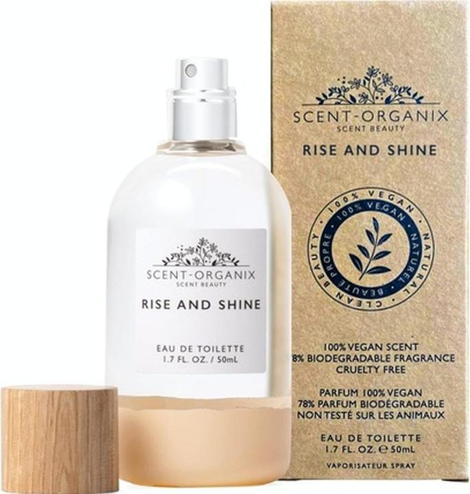 Actual product image Scent-Organix Scent Organix Rise and Shine EDT Spray 50ml Tangerine Lemon Spritz Hibiscus Peach Blossoms Orange Ze (Eau de toilette, 50 ml)