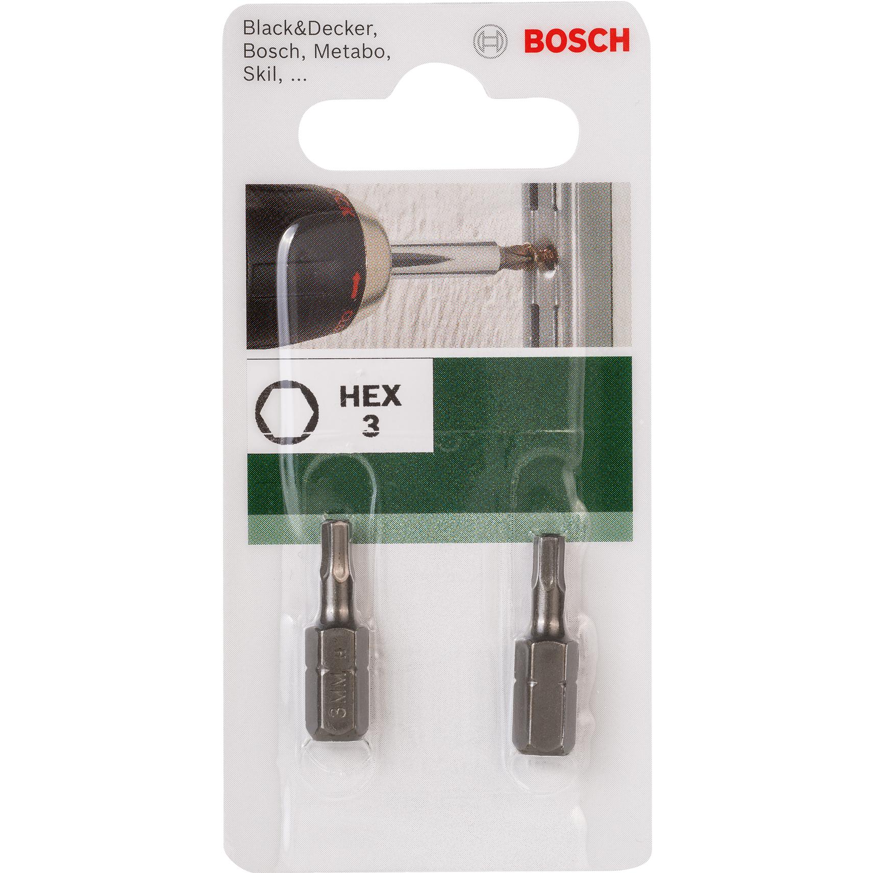 Thumbnail - Bosch Zubehör, Bits, Schrauberbit Standard HEX (25)