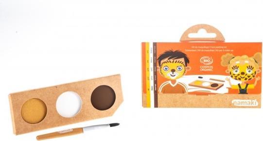 Immagine prodotto Namaki BIO-Schmink-Set 3 Farben Löwe & Giraffe -