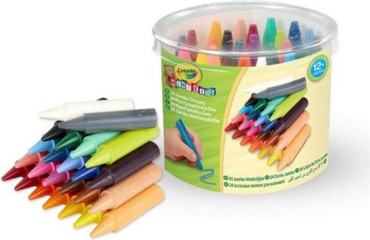 Image du produit Crayola Mini Kids - Crayons de cire Dick (Multi, 24 x)