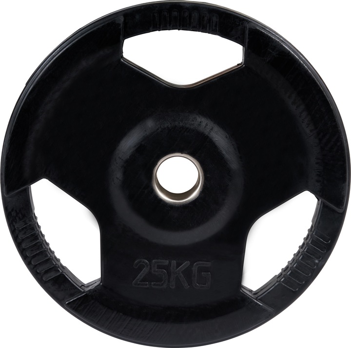 Sport-Thieme Gummierte Wettkampf-Hantelscheiben 50 mm (7 x 2.5 kg)