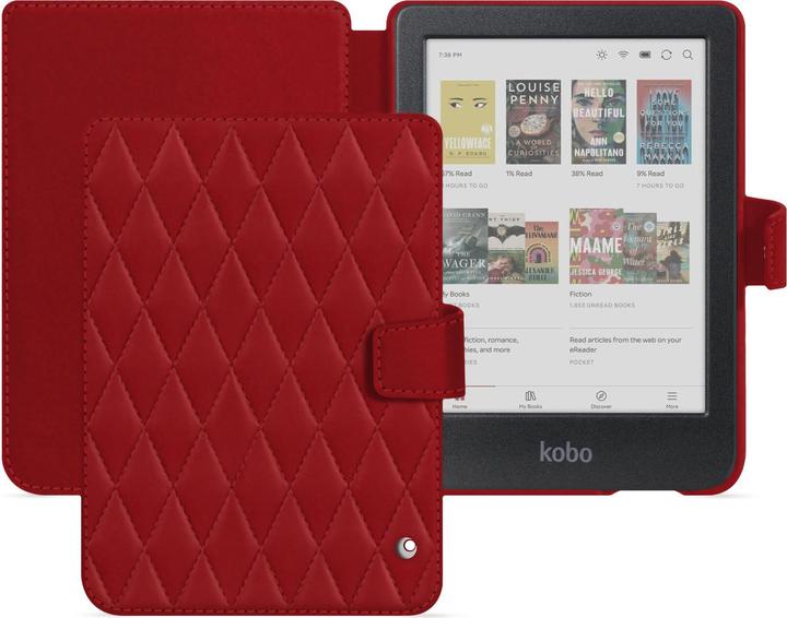 Immagine prodotto Noreve Guscio orizzontale in pelle (Kobo Clara Colore)