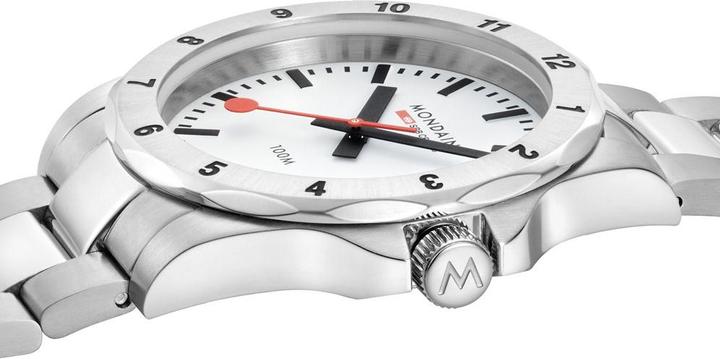 Immagine prodotto Mondaine MSN.4211B.SK Numeri (Fatto in Svizzera, Orologio da polso analogico, 42 mm)