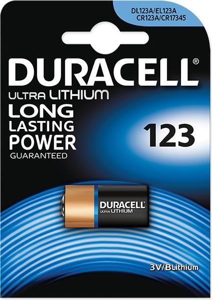 Produktbild Duracell Ultra Foto (1 Stk., CR123A, 1400 mAh)