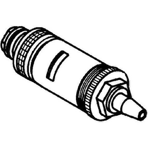 Thumbnail - Grohe, Zubehör Sanitärinstallation, Thermoelement Bimetall, warm, rechts, 1/2Zoll