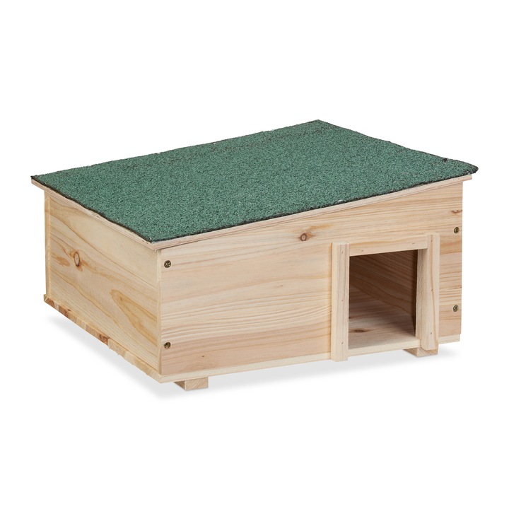 Actual product image Relaxdays Hedgehog House