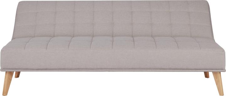 Produktbild En.Casa Schlafsofa Pukkila 180x86x81 cm Textil Hellgrau (3-Sitzer)