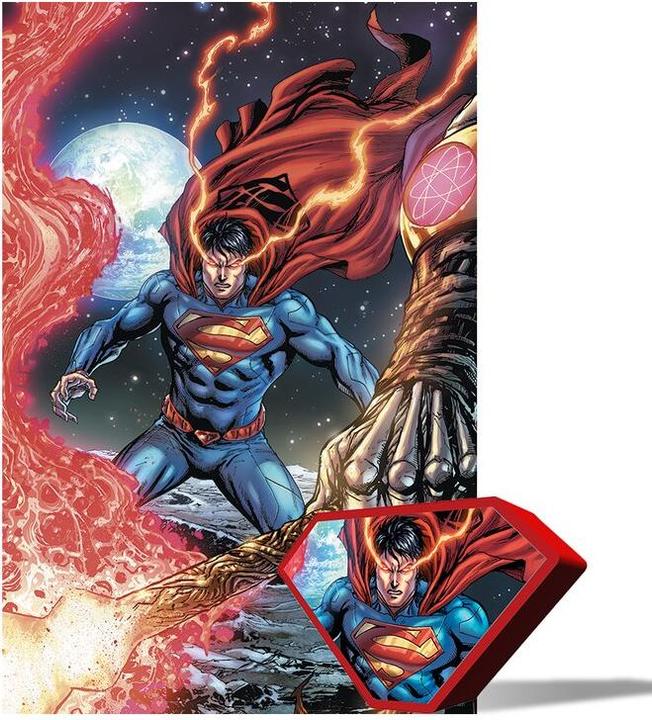 Produktbild Prime 3D DC Comics - Puzzle lenticulaire Superman avec boîte en métal 3D 300 pcs 46x31 cm (300 Teile)