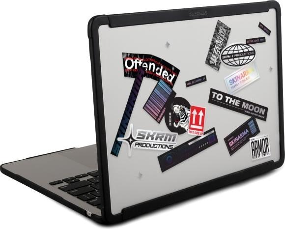 Actual product image Skinarma case Henko MacBook Air 13" (2018-2020) frost clear (13", Apple)