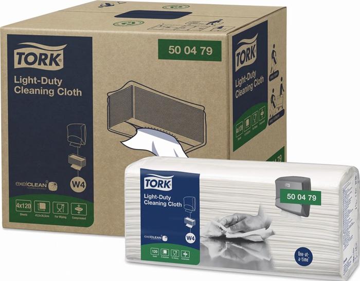 Actual product image Tork Cleaning cloth 500479 L365xW238approx. mm white 1-ply (4 x)