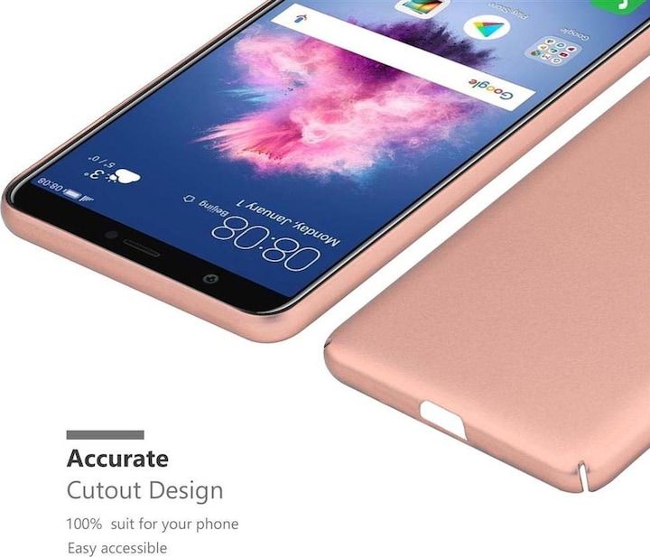 Produktbild Cadorabo Hard Cover Matt Metall Cover (Huawei Enjoy 7S, Huawei P Smart (2018))
