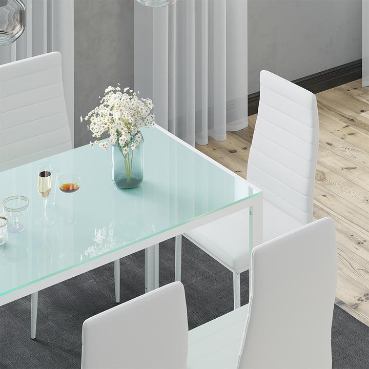 Actual product image Vicco Grand with 6 chairs (Glass)