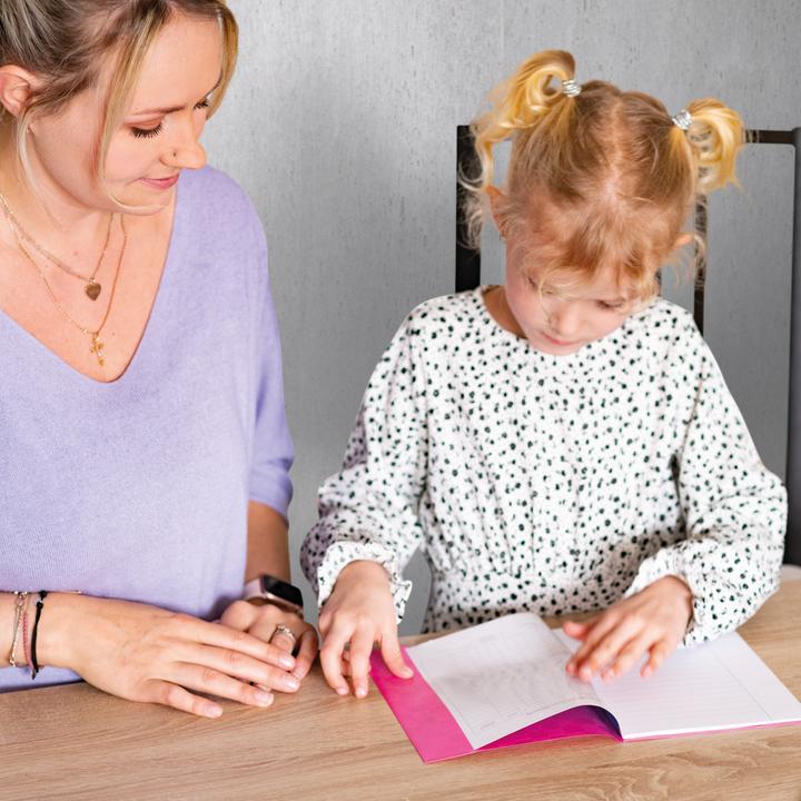 Actual product image HERMA Exercise book cover, DIN A5, made of PP, muted pink (A5)