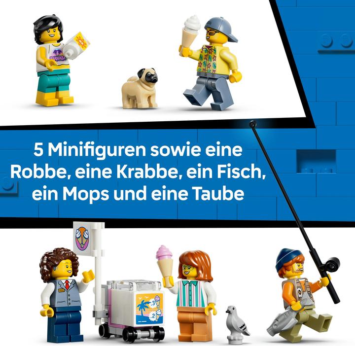 Produktbild LEGO Strassenbahn am Meer (LEGO City)