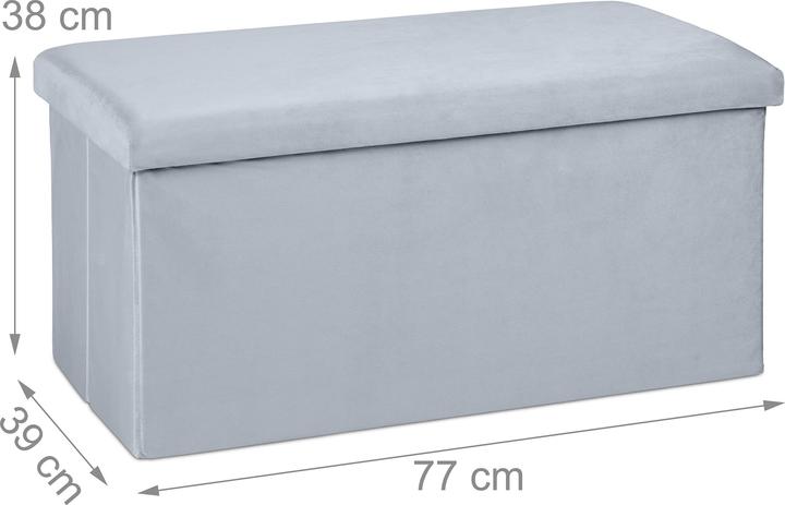 Actual product image Relaxdays Storage Bench (77 cm)