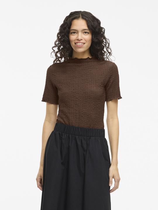 Actual product image Vila VIMALMEN Stehkragen Oberteil mit kurzen Ärmeln (XS)