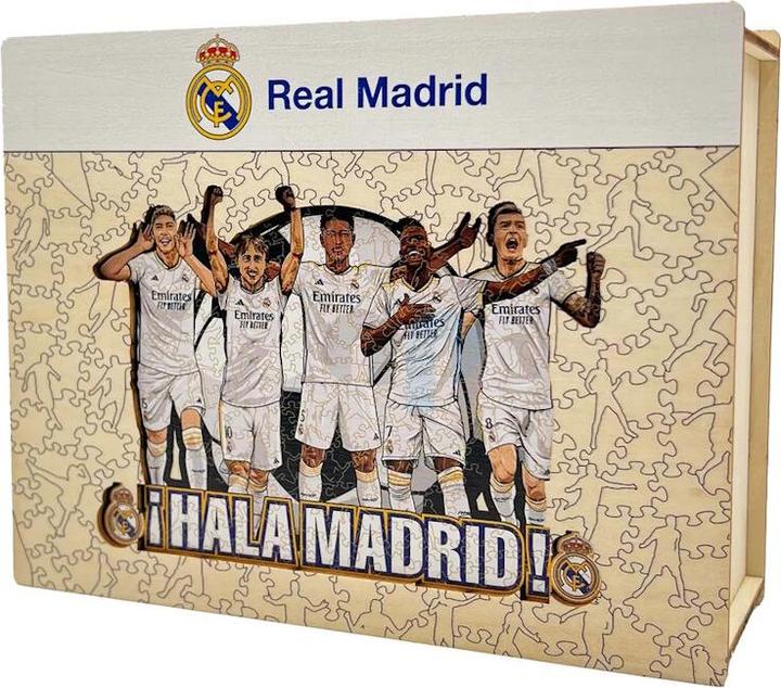 Produktbild Iconic Real Madrid CF - 5 Spieler - Holz Puzzle Grösse M (270 Teile) (270 Teile)