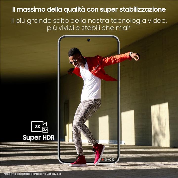 Produktbild Samsung Galaxy S22+ (256 GB, Phantom White, 6.60", Dual SIM, 5G)