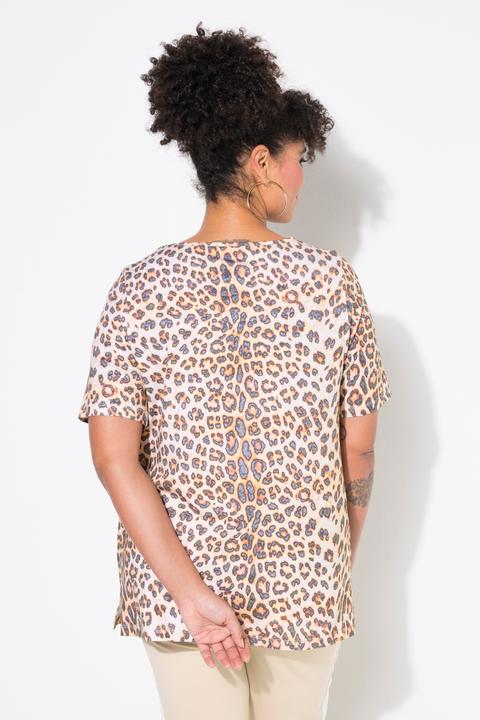 Image du produit Miamoda T-Shirt, A-Linie, Leo-Muster (50)