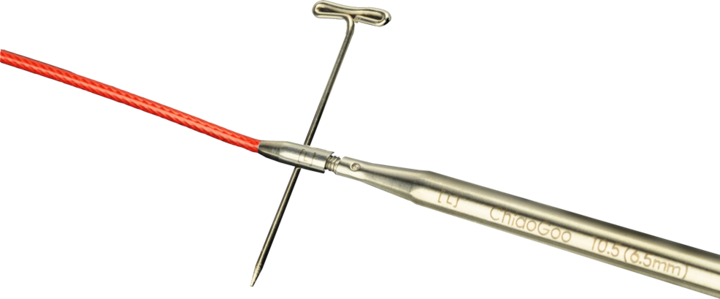 Actual product image ChiaoGoo Rope TWIST Red