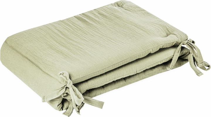 Produktbild Julius Zöllner Bettnestchen Musselin Lime 180 x 35 cm