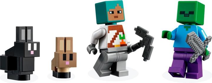 Actual product image LEGO The rabbit ranch (21181, LEGO Minecraft)