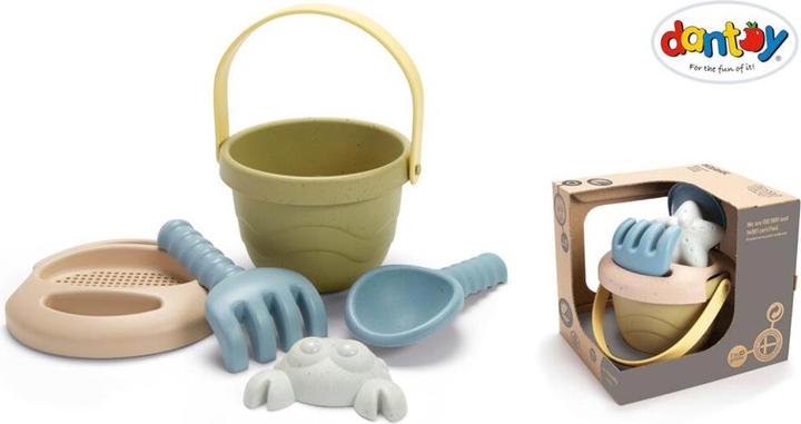 Image du produit dantoy petit ensemble de seaux de sable organique
