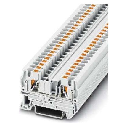 Phoenix Contact PT 4 WH 3211778 Durchgangsklemme 0.20 mm² 4 mm² Weiss 50 St., Elektronikkabel + Stecker, Weiss