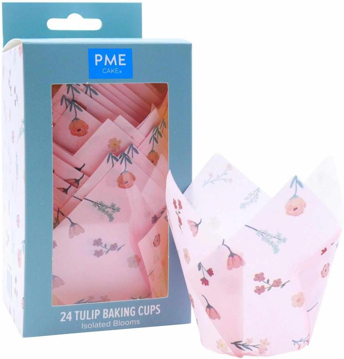 Produktbild PME Muffin Backform Blumen 24 Stück, Materialtyp: Papier (10 cm)