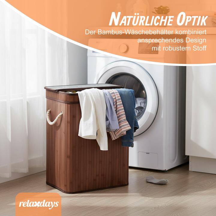 Produktbild Relaxdays Wäschekorb (105 l)