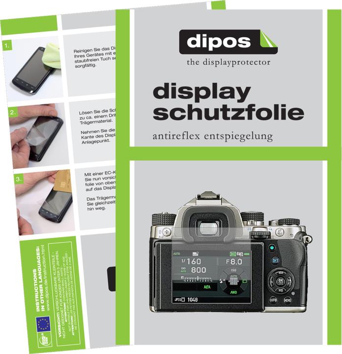 Produktbild Dipos Displayschutzfolie Antireflex (Displayschutz, KP APS-C)