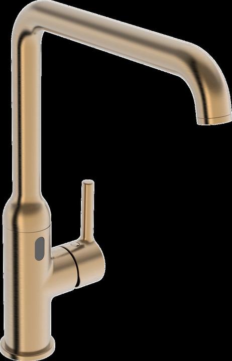 Hansa VANTIS Style kitchen tap, Bluetooth, 230/9V, PSD sensor, swivelling spout, projection 255mm