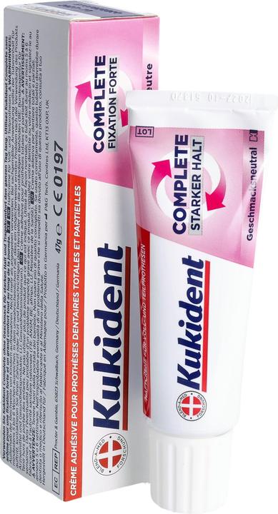 Immagine prodotto Kukident Haftcreme Complete Geschmacksneutral 47g Haftcreme (47 ml)