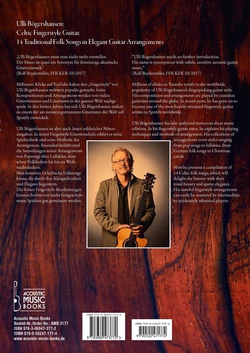 Produktbild Celtic Fingerstyle Guitar (Deutsch, Englisch, Ulli Bögershausen, 2020)