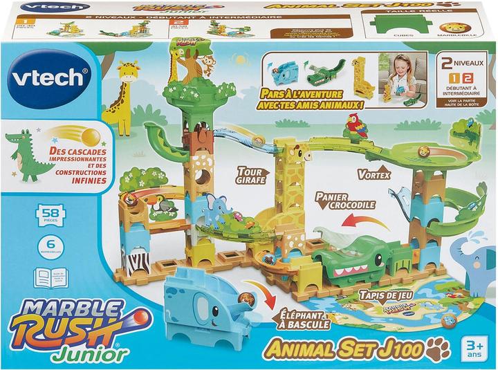 Produktbild VTech Kugelbahn Marble Rush Junior Animal Set J100 -FR-